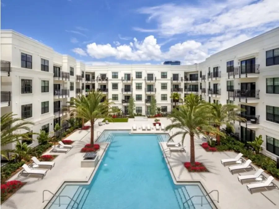 Courtyard Overview — T-Rock Construction Commercial Construction